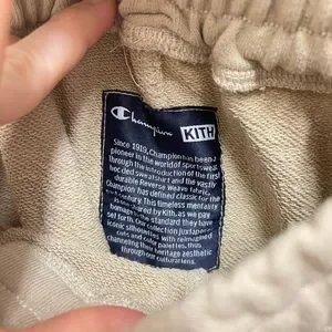 XL 新品 未使用 champion × KITH double logo TEE チャンピオン × キス コラボ Tシャツ 灰色 グレー Kith | Pants | Kith X Champion Double Logo Sweatpants | Poshmark